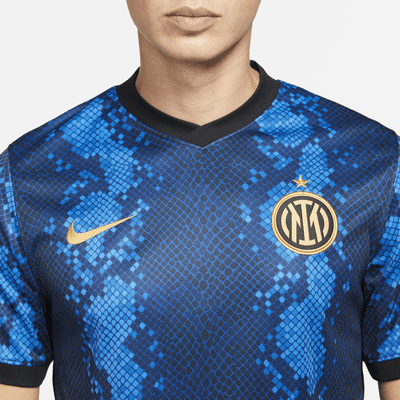Inter Milan 2021/22 Stadium Home Men's Nike Dri-FIT Football Shirt. Nike IL