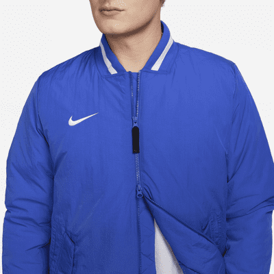 Nike Men's Dugout Baseball Jacket Blue