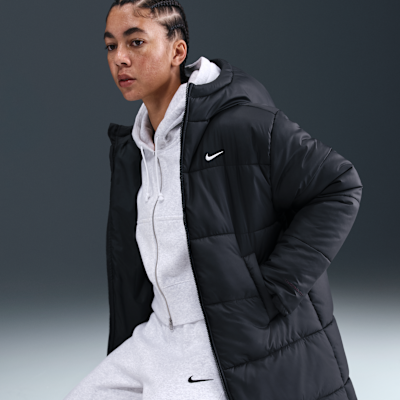 Parca folgada com capuz Therma-FIT Nike Sportswear Classic para mulher