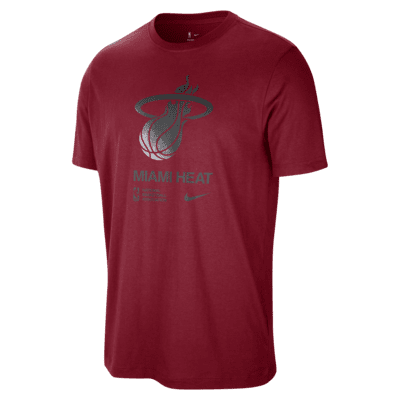 Miami Heat Courtside Nike NBA T-skjorte til herre