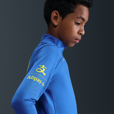 Haut d'entraînement de foot en maille Nike Dri-FIT Total 90 Tottenham Hotspur Strike 3e tenue pour ado