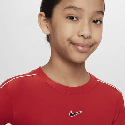 Nike Sportswear Langärmliges Crop-Top für ältere Kinder (Mädchen)