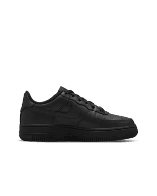 all black low air force ones