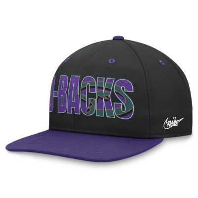 Gorra ajustable Nike MLB para hombre Arizona Diamondbacks Heritage86