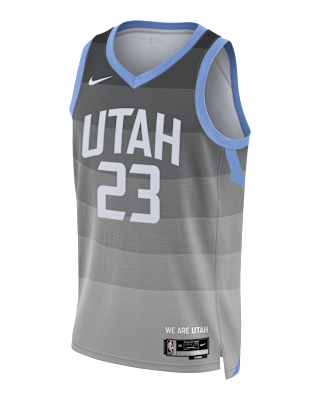 Мужские джерси Lauri Markkanen Utah Jazz City Edition Nike NBA Swingman Jersey
