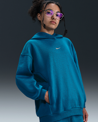 Детское худи Nike Sportswear Club Fleece Big Kids' (Girls') Oversized Hoodie