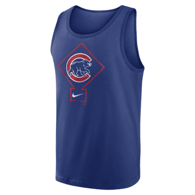 Nike Diamond Logo Classic (MLB Chicago Cubs) Men's Tank Top