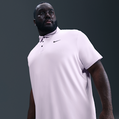 Nike Tour Dri-FIT Tek Renkli Erkek Golf Polo Üstü