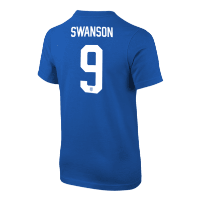 Playera de fútbol Nike para niños talla grande Mallory Swanson USWNT