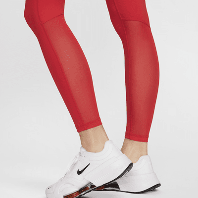 Dámské legíny Nike Pro se středně vysokým pasem a síťovanými díly