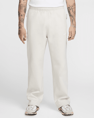 Мужские  Nike Solo Swoosh Open-Hem Fleece Pants