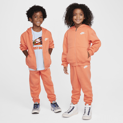 Nike Full-Zip Club Set Little Kids 2-Piece Hoodie Set