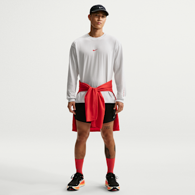 ナイキ⁠メンズ ロングスリーブ ランニング Tシャツ