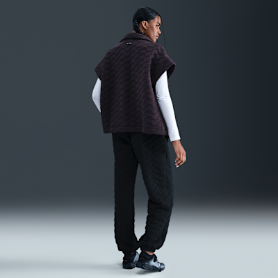 Oversized Nike Sportswear Phoenix Fleece-jacquardvest til kvinder