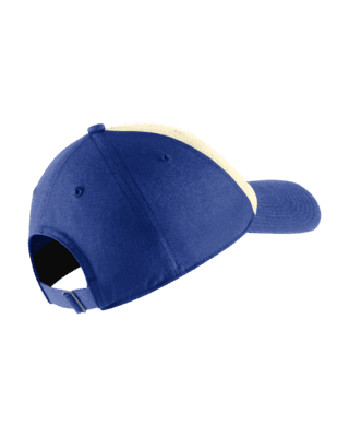 New York Giants Royal Blue White Nike Team Hat Cap Stretch Band Universal  Fit