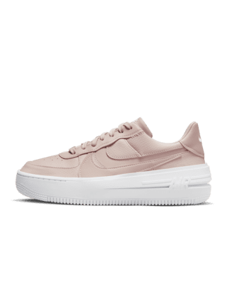 beige nike air force ones