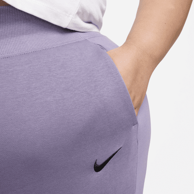 Pants de entrenamiento oversized de cintura alta para mujer (talla grande) Nike Sportswear Phoenix Fleece