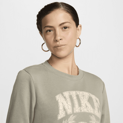 Sudadera de cuello redondo para mujer Nike Sportswear Club Fleece