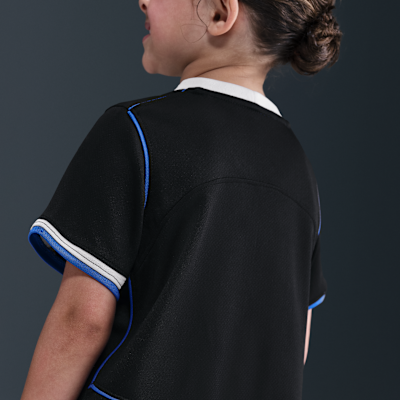 Chelsea FC 2025/26 Stadium Third Nike Dri-FIT Total 90 Football-sæt i tre dele til mindre børn