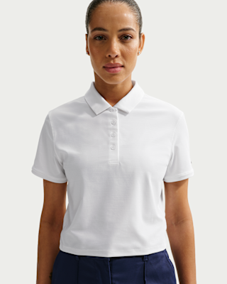 Женские шорты Nike Victory Dri-FIT Short-Sleeve Cropped Golf Polo