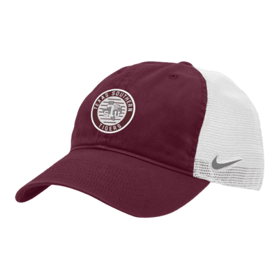 Gorra de rejilla universitaria Nike Texas Southern Heritage86