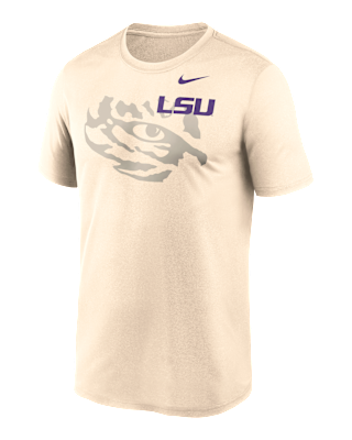 Мужская футболка LSU Campus Legend Shadow Logo Nike Dri-FIT College