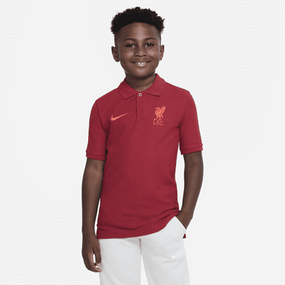 Liverpool 100% Cotton Polo Red  Size Small 