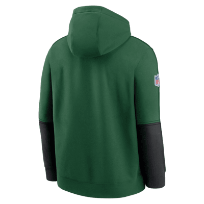 New York Jets Logo Team Issue Club Men's Nike NFL Pullover Hoodie