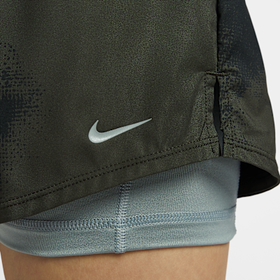 Nike One Women's Dri-FIT High-Waisted 8cm (approx.) 2-in-1 Shorts