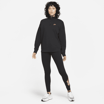 nike oversized quarter zip