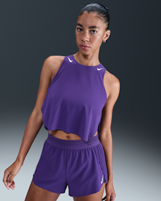 Женские  Nike AeroSwift Dri-FIT ADV Cropped Tank Top для бега