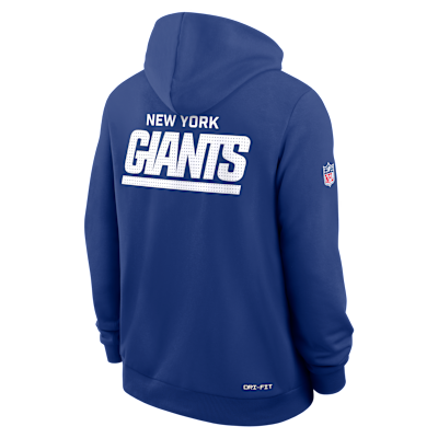 New York Giants Initial Home Sideline Men's Nike Dri-FIT NFL Pullover Hoodie