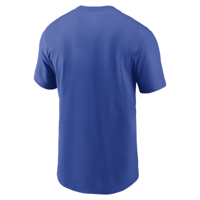 Playera universitaria Nike para hombre Duke Blue Devils Primetime Evergreen Logo