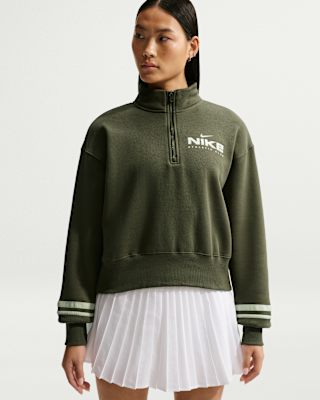 Nike Sportswear Women's Oversized 1/4-Zip Fleece Top