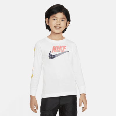 Nike Futura Hazard Tread Long Sleeve Tee Little Kids T-Shirt