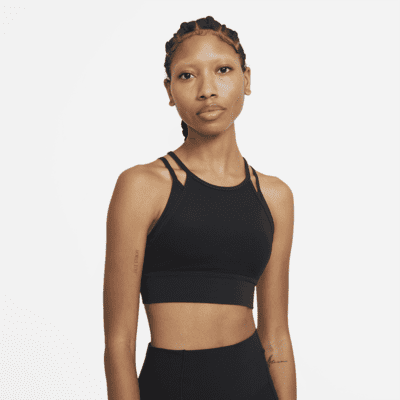 nike pro indy longline sports bra