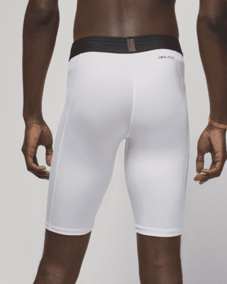 nike white compression shorts