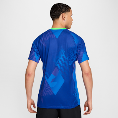 Męska koszulka piłkarska Nike Dri-FIT Brazylia Stadium 2025 (drużyna kobiet) (wersja wyjazdowa) – replika