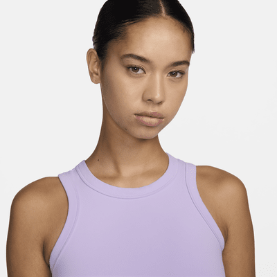 Camiseta de tirantes Dri-FIT cropped para mujer Nike One Fitted