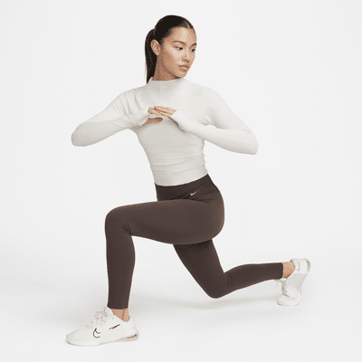 Nike Zenvy Women's Dri-FIT Long-Sleeve Top. Nike MY