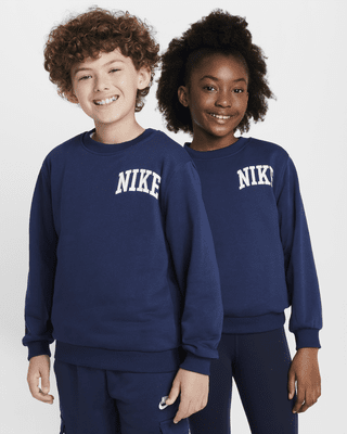 Подростковый свитшот Nike Sportswear Club Big Kids' French Terry Crew-Neck