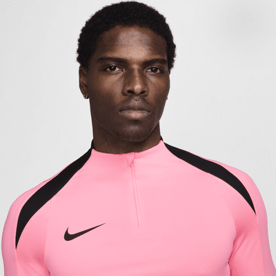 Fotbollsträningströja Nike Strike Dri-FIT med halv dragkedja för män