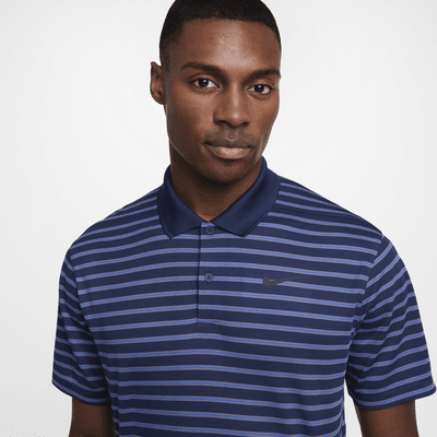 Nike Dri-FIT Victory gestreiftes Golf-Poloshirt für Herren