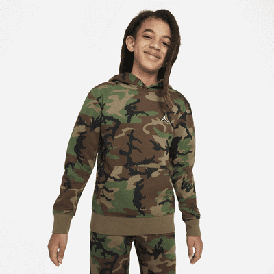 Sudadera con capucha sin cierre para niño talla grande Jordan. Nike.com
