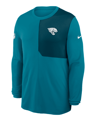 Мужские  Jacksonville Jaguars Sideline Coach Nike Dri-FIT NFL Long-Sleeve Top