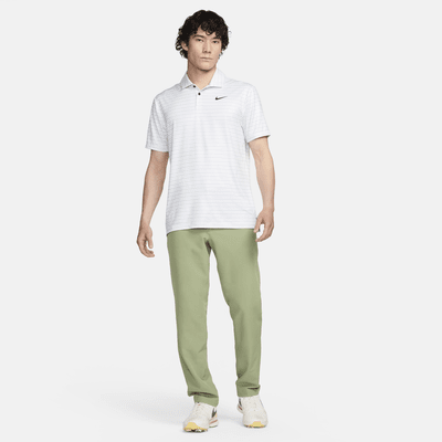 Nike Tour 男款 Dri-FIT 條紋高爾夫球衫