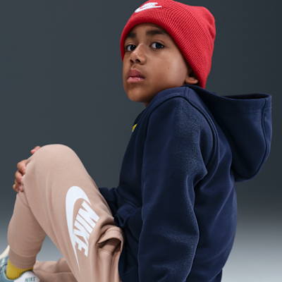 Sudadera con gorro para niños talla grande Nike Sportswear Club Fleece