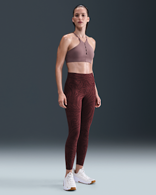 Женские тайтсы Nike Zenvy High-Waisted 7/8 Printed Leggings
