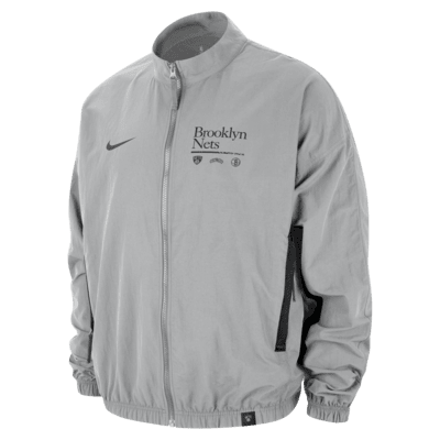 Brooklyn Nets DNA Courtside Nike NBA Webjacke mit Grafik für Herren