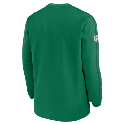 Philadelphia Eagles Logo Coach Men’s Nike NFL Long-Sleeve Top